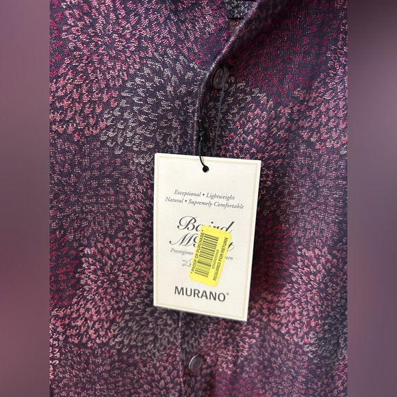 Murano baird mcnutt linen short sleeve button down shirt - Picture 5 of 6